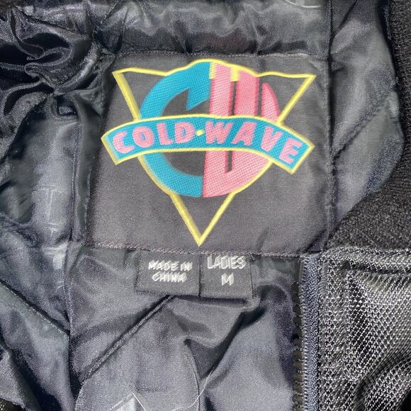 VTG Coldwave Snow Mobile Jacket Coat Size Medium Ski Coat Woman’s Warm - Picture 8 of 14